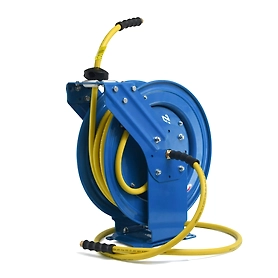 Zephyr Auto-Retractable OilShield Air Hose Reels  10mm X 15m Dual Arm Heavy Duty (ZAR1015DA-OS)