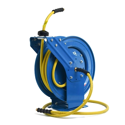 Zephyr Auto-Retractable OilShield Air Hose Reels  10mm X 15m Dual Arm Heavy Duty (ZAR1015DA-OS)-12733353