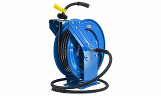 Zephyr Auto-Retractable Pressure Washer Hose  Reels 6mm X 15m Dual Arm Heavy Duty (ZPW0615DA)