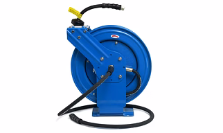Zephyr Auto-Retractable Pressure Washer Hose  Reels 10mm X 15m Dual Arm Heavy Duty (ZPW1015DA)