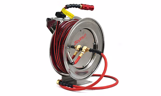 Zephyr Auto-Retractable Steam Hose Reels 13mm x 10m Stainless Steel (ZSR1310SS)