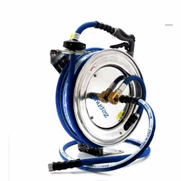 zephyr auto-retractable water hose reel with food-grade hose (zwr1305ss-fh)