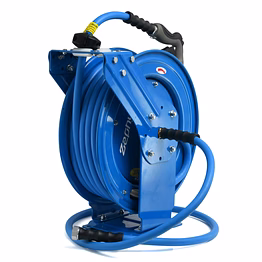 zephyr auto-retractable water hose reels 13mm x 25m dual arm (zwr1325da-xl)