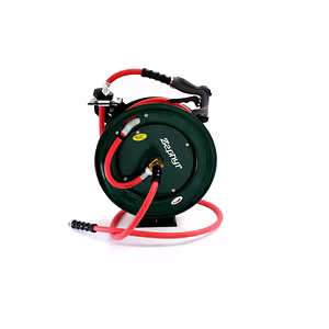 Zephyr Auto-Retractable Water Hose Reels 13mm X 15m Heavy Duty - Green (ZWR1315HD-GE)