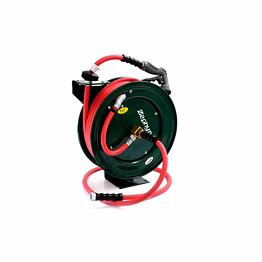 zephyr auto-retractable water hose reels 13mm x 20m heavy duty - green (zwr1320hd-ge)