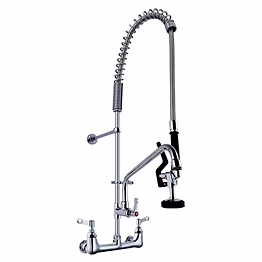 zephyr wall mounted pre rinse faucets ( zprfw2)