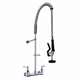 zephyr pre rinse tap wall mounted without faucet ( zprfw3)