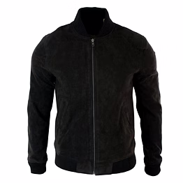spuni antique suede leather jacket for men