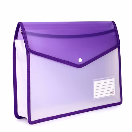 Flexi Document Bag Transparent-1