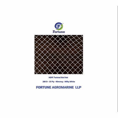 hdpe anti-bird net milky white