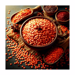 red lentils (masoor dal) - bulk wholesale supply for importers, wholesalers & food brands for international buyers