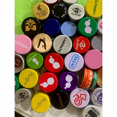 almunium ropp cap