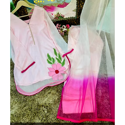 Farshi salwar kameez Kurta Set for Women Ethnic wear Indian Pakistani look dress-1