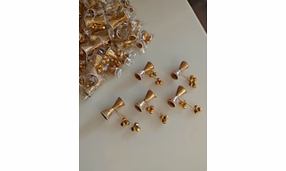 Dumroo ghungroo bells Indian wedding favors giveaways keepsakes party gifts Dholki nights Sangeet Haldi Indian ceremony (Set of 50)