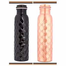 copper bottle (hammered)
