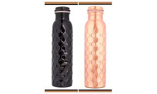 Copper Bottle (Hammered)