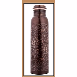 copper bottle (engraved)