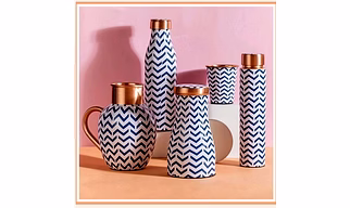 Copper Bottles Printed