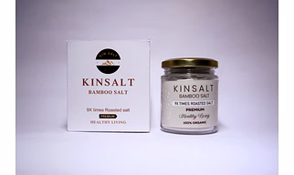 Kin Bamboo Salt – 9x Roasted Traditional Salt | Wellness & Detox Support | Natural, Handcrafted, Chemical-Free (250g/500g/1kg)