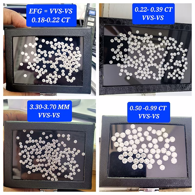 white round diamonds size 0.15 to 0.99 cts
