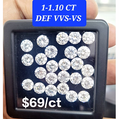 lab grown solitaire diamonds 1ct