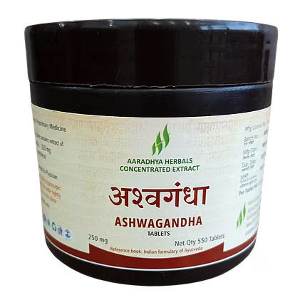 ASHWAGANDHA -Stress Reliever Tablets 550-12760489