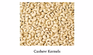 Cashew processed flavoured etc