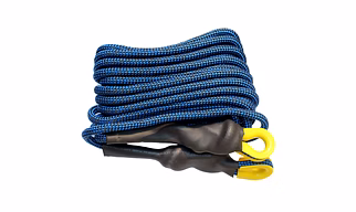 Kernmantle, Climbing Rope with Hook, 10 MM Static Hiking, Rescue and Parachute, Rappelling Rope, Mountaineering, Tensile Force Upto - 20 KN