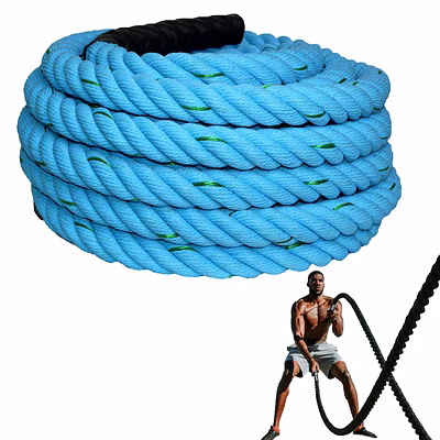 polypropelene 30ft battle rope for gym, battle rope for home, heave rope