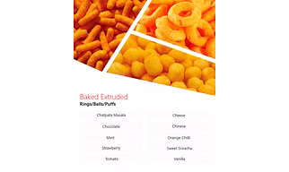 Baked Extruded Snacks Seasonings