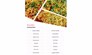 Noodles Seasonings