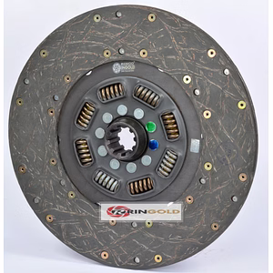 TATA 352 MM  ORGANIC FACING TYPE GB-60 10 SPLINES 14" HIGH COPPER