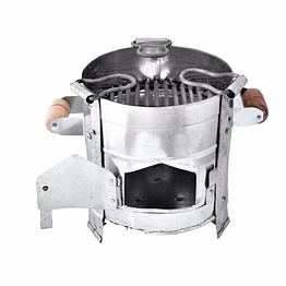rby traditional pure iron angeethi/ashtray/sigdi/sigadi/chulha/griller heater oven/iron ashtray/bbq/coal charcoal keeper/stove tandoor/griller heater oven