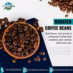 Roasted coffee beans
