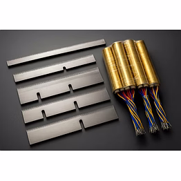 heater and perforation blades