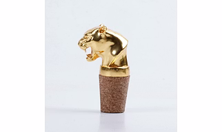 Panther Bottle Stopper (Gold)