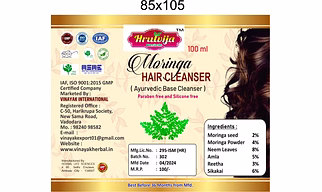 moringa herbal hair cleanser