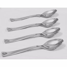 stainless steel dinning, dinner spoons, table spoon set of 12, length 16cm (medium spoon)