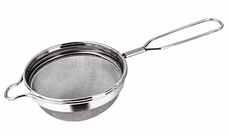 Tea Strainer/Chai Chhalni/Coffee Strainer/Tea Filter/Juice and Oil Filter with Wire Handle and Stainless Steel - Set of 2