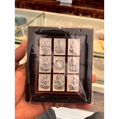 999 gold and silver frames