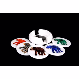 marble coaster set