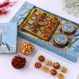 gulab pink majesty goodies box