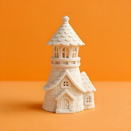 devicehub fairy tower house showpiece