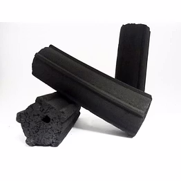 coconut shell charcoal briquettes -hexagonal shape