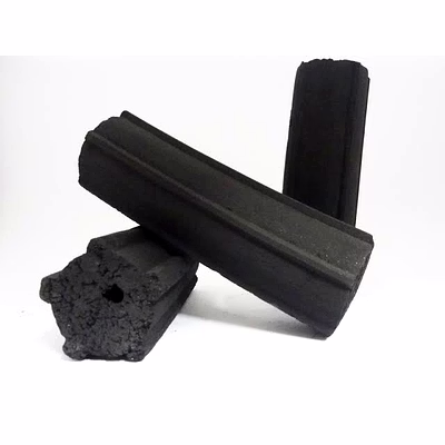 coconut shell charcoal briquettes -hexagonal shape