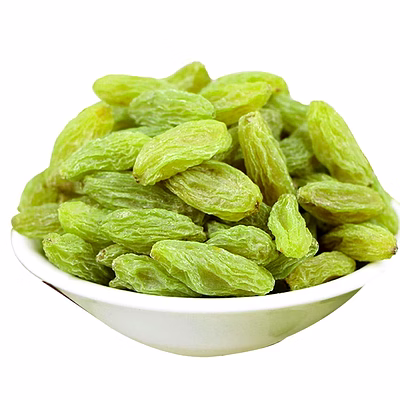 organic green raisin