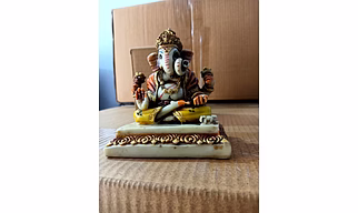 Colorful Decorative Lord Ganesha Idol