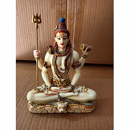 resin shiva small painted superfine