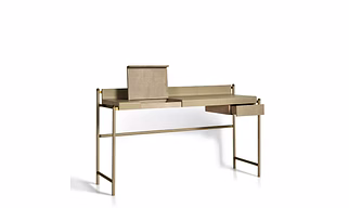 leather study bench