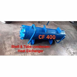 shell and tube type condenser heat exchanger